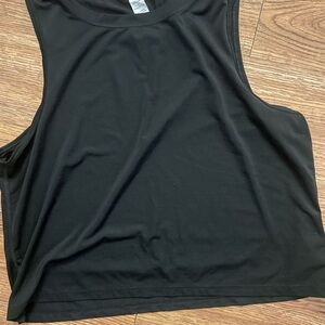 Athleta black muscle tank
